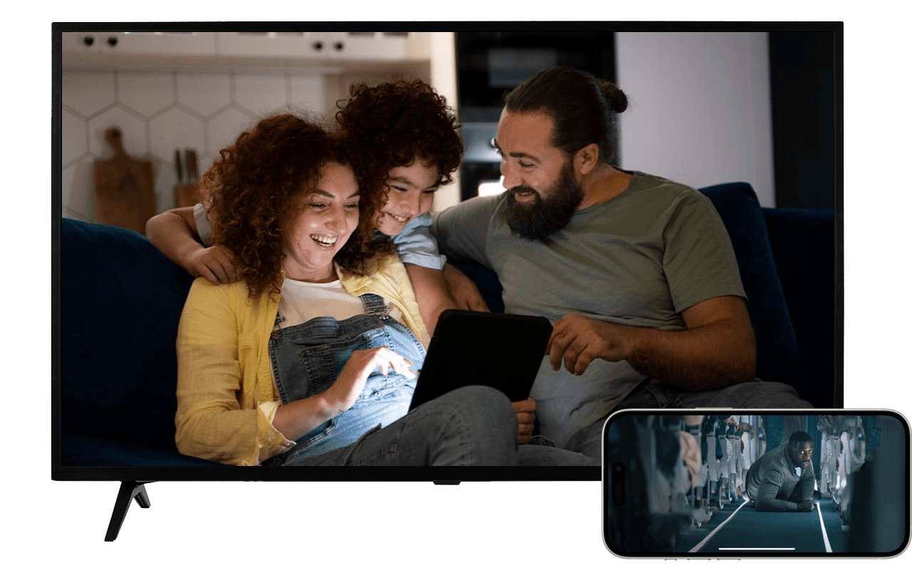 Televisão e celular